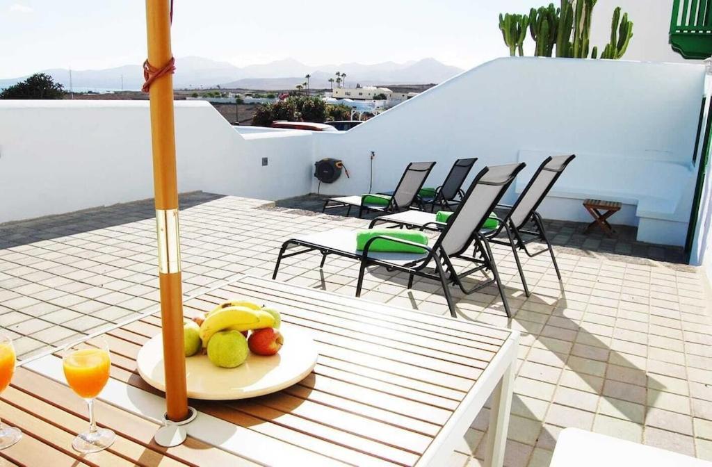 Typical Canarian House With Fabulous Sea Views Tías Exterior foto